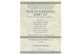 War in Ukraine - Part III flyer